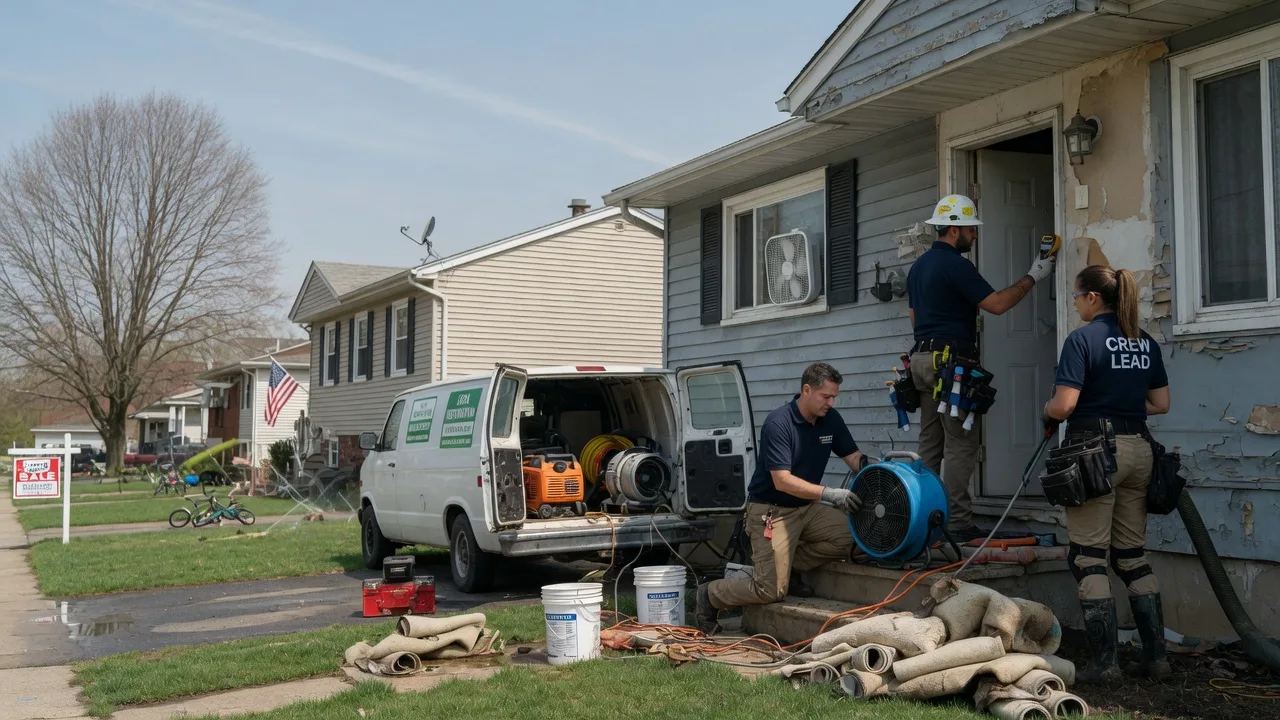 Flood Cleanup in Saint Benedict, PA near me